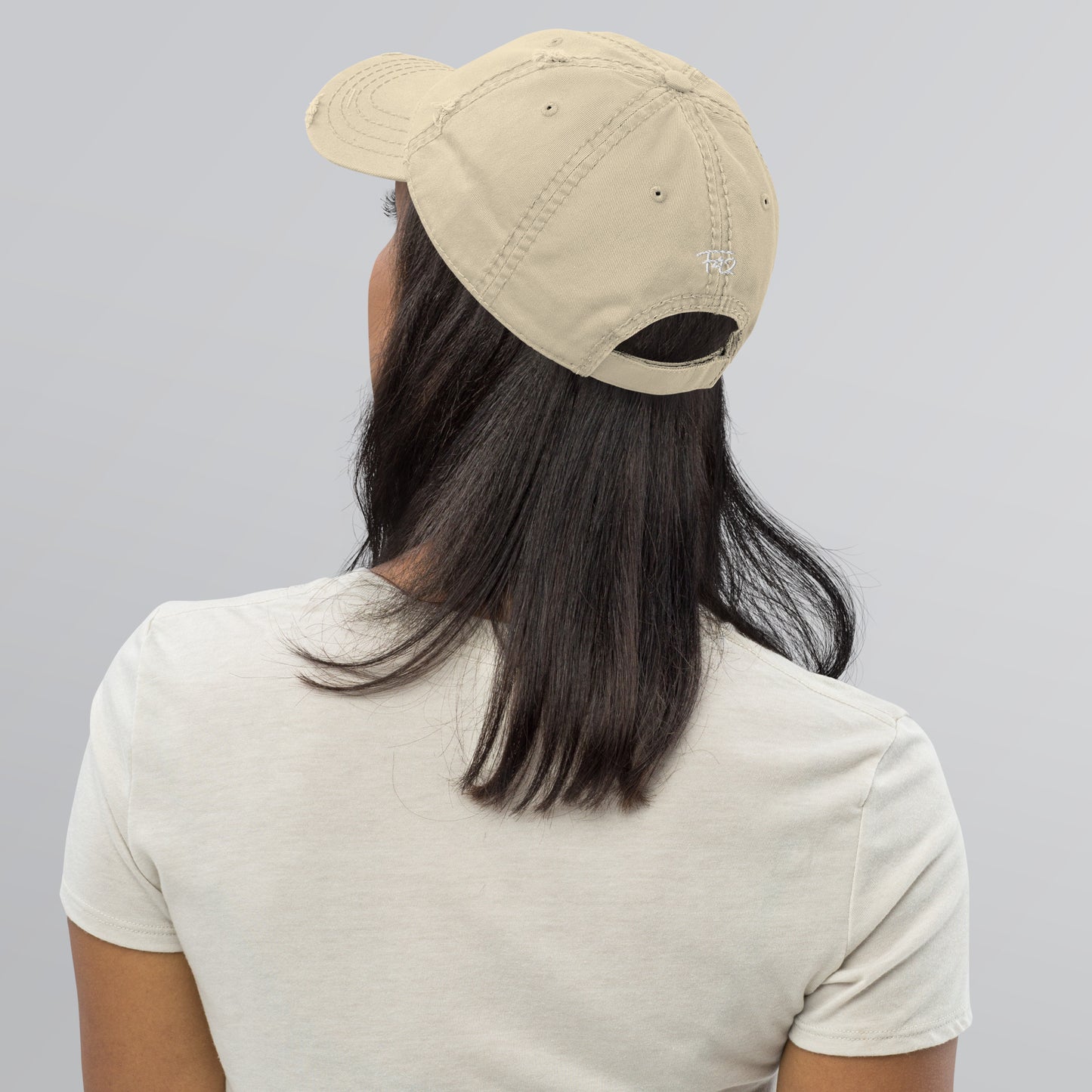 Leo Fitness 42 Distressed Dad Hat