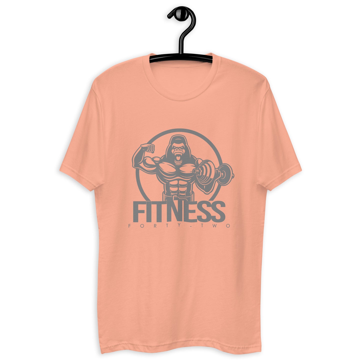 Gorilla mode Gray Short Sleeve T-shirt