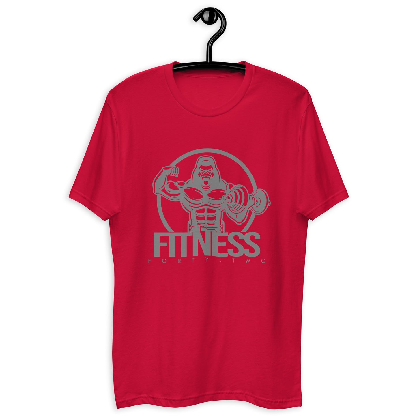 Gorilla mode Gray Short Sleeve T-shirt