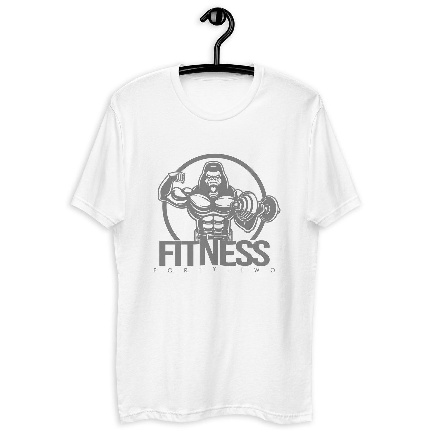 Gorilla mode Gray Short Sleeve T-shirt