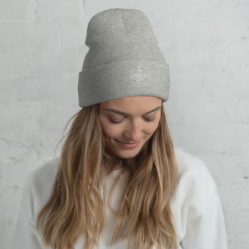 Fitness 42 Star Cuffed Beanie