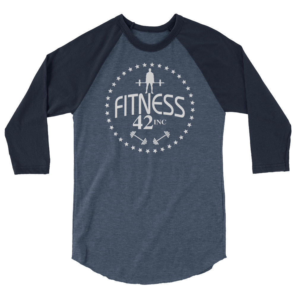 Fitness 42, 3/4 sleeve raglan shirt