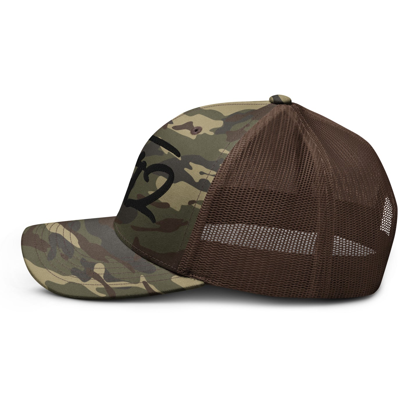 F42 Camouflage trucker hat