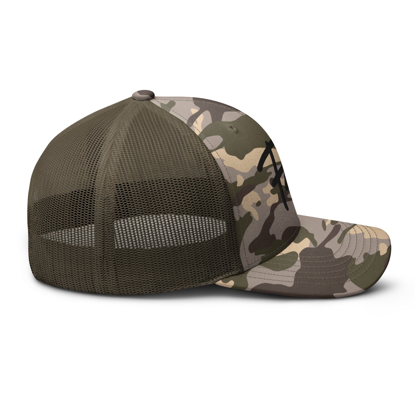 F42 Camouflage trucker hat