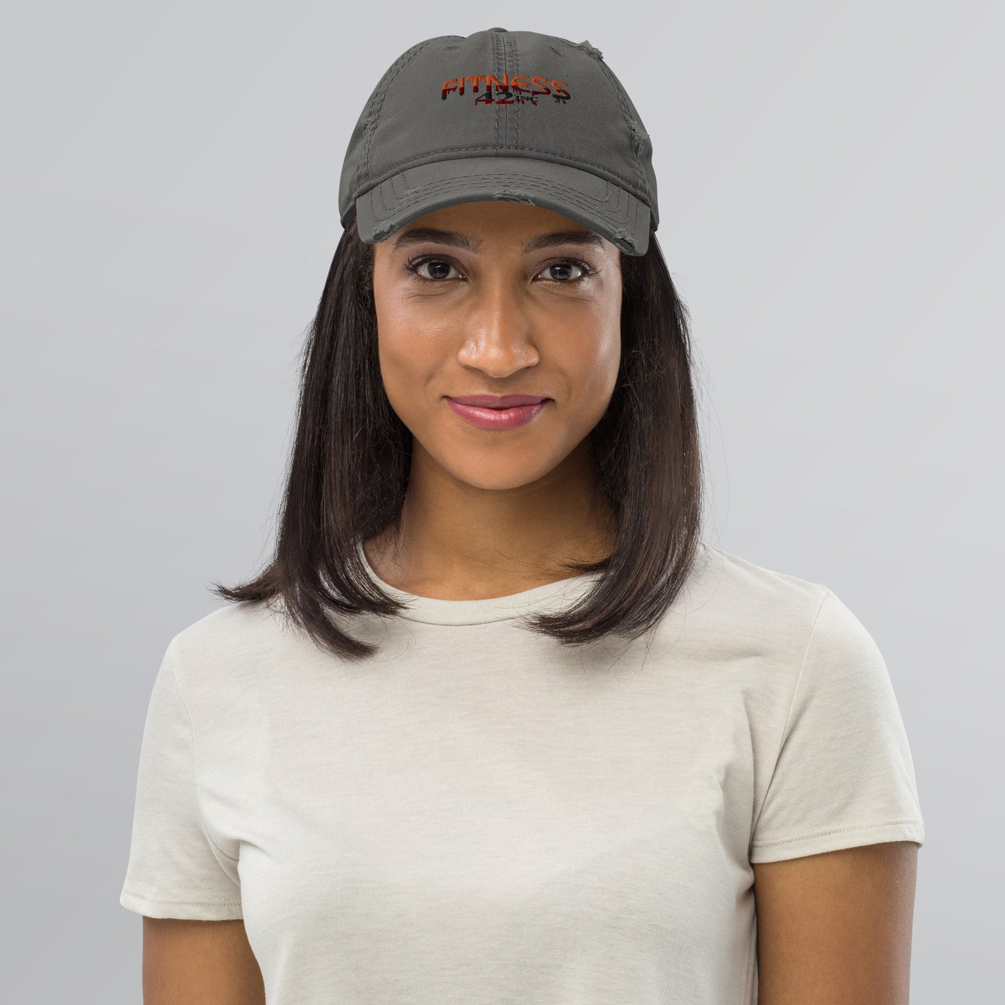 Drip Fitness 42 Distressed Dad Hat