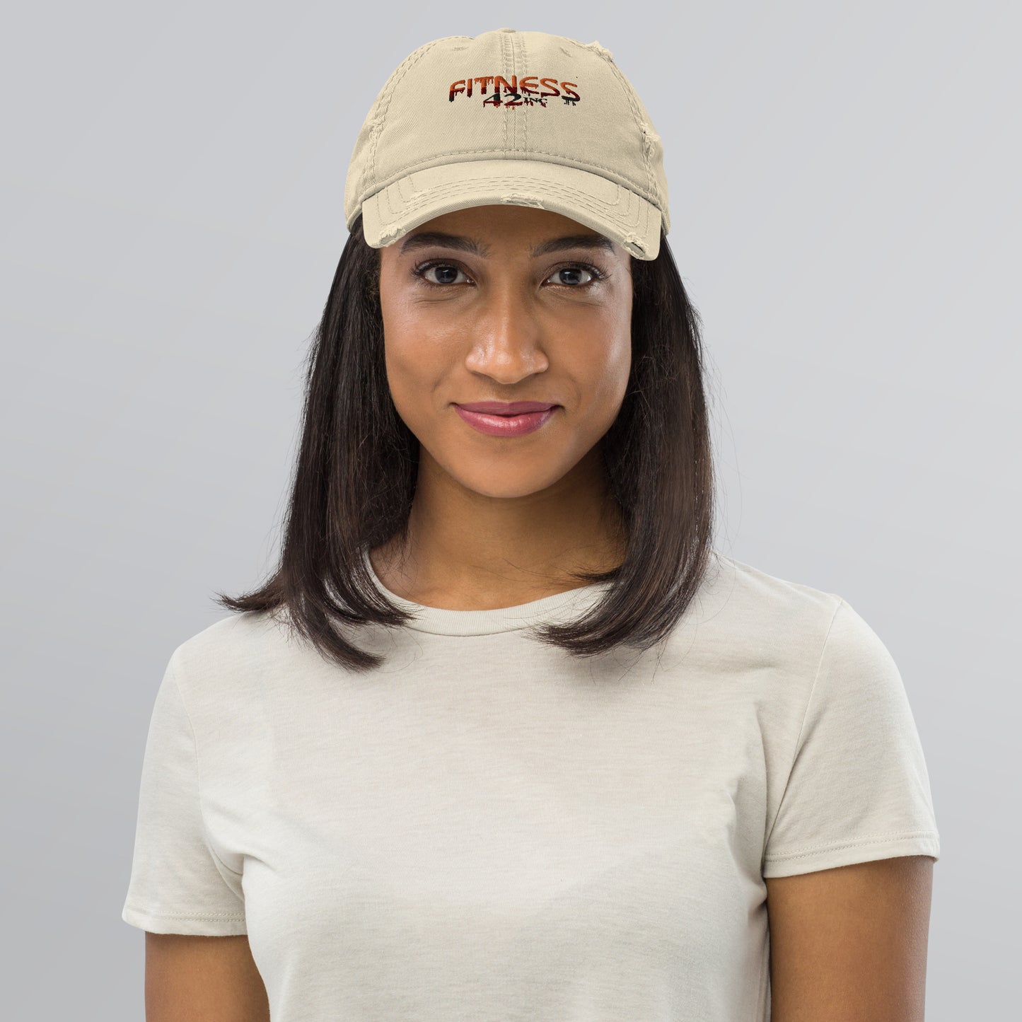 Drip Fitness 42 Distressed Dad Hat