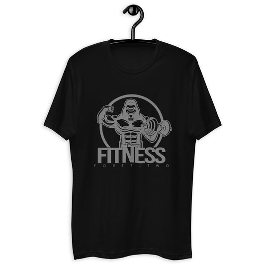 Gorilla mode Gray Short Sleeve T-shirt