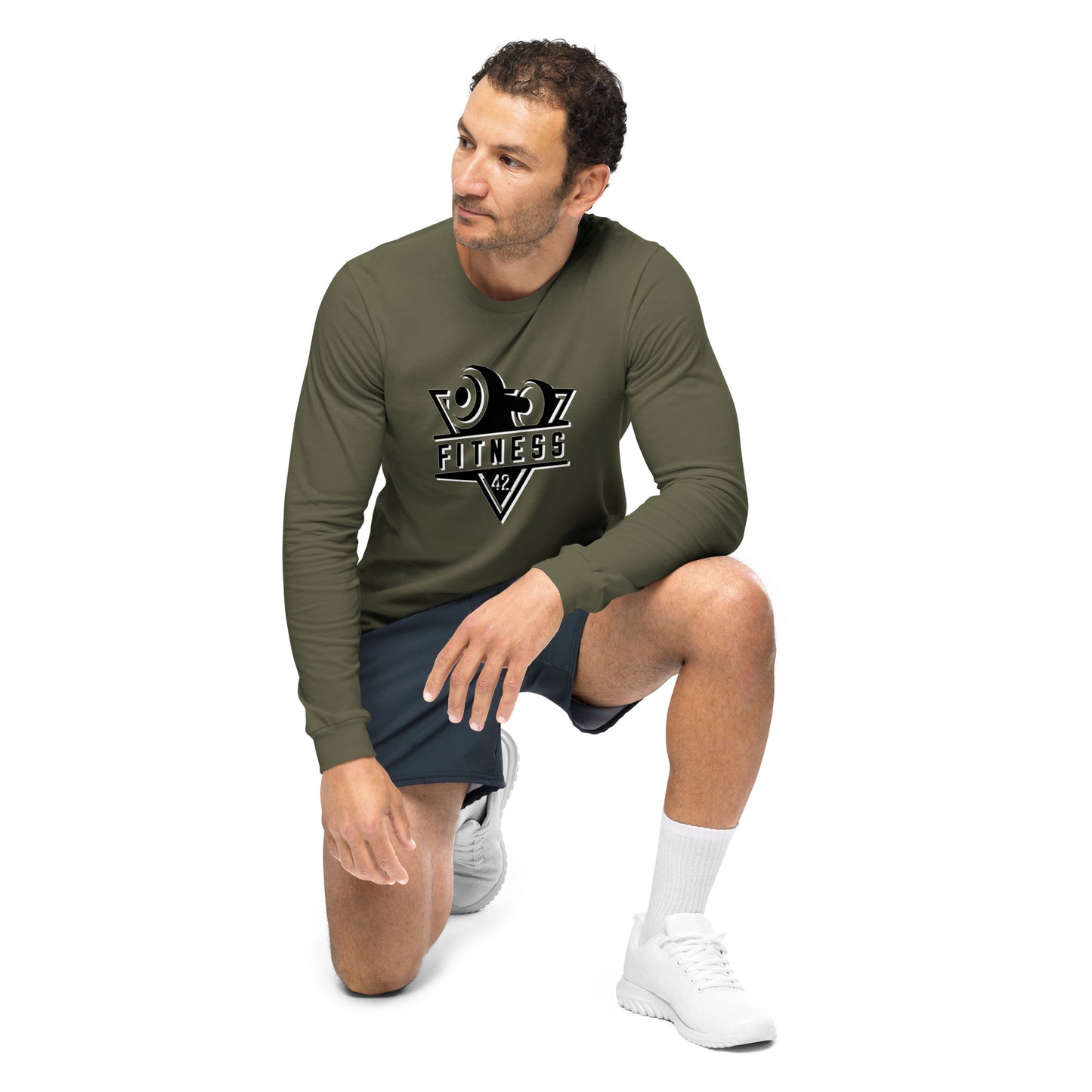 Fitness42 DumbBell Unisex Long Sleeve Tee