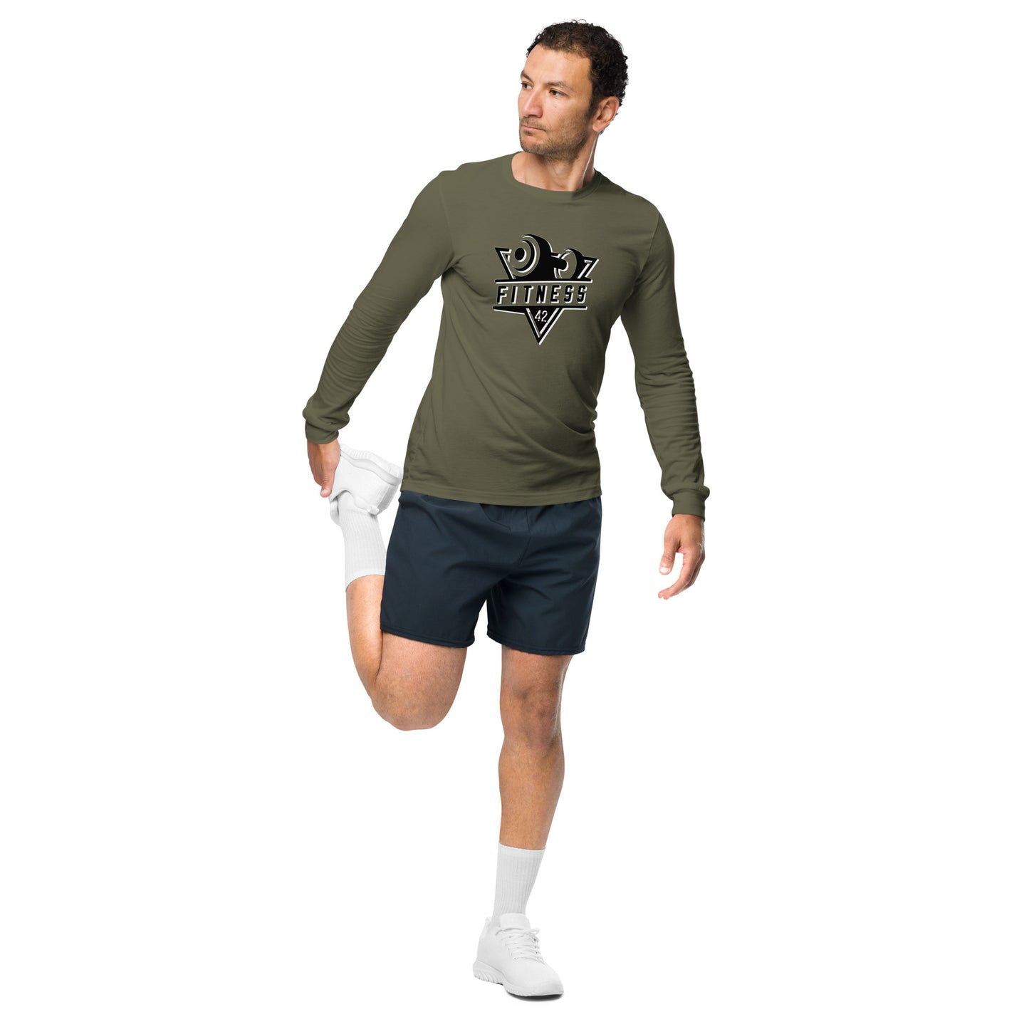 Fitness42 DumbBell Unisex Long Sleeve Tee