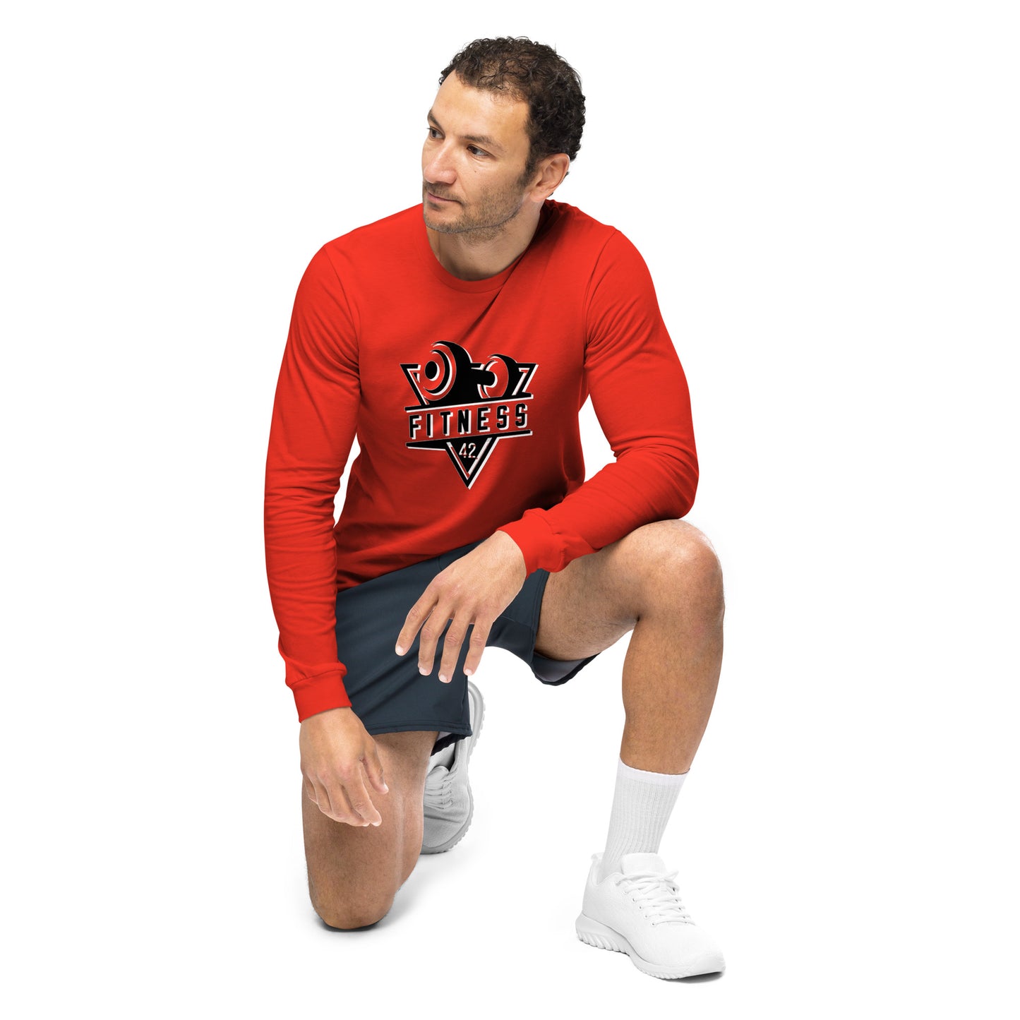 Fitness42 DumbBell Unisex Long Sleeve Tee