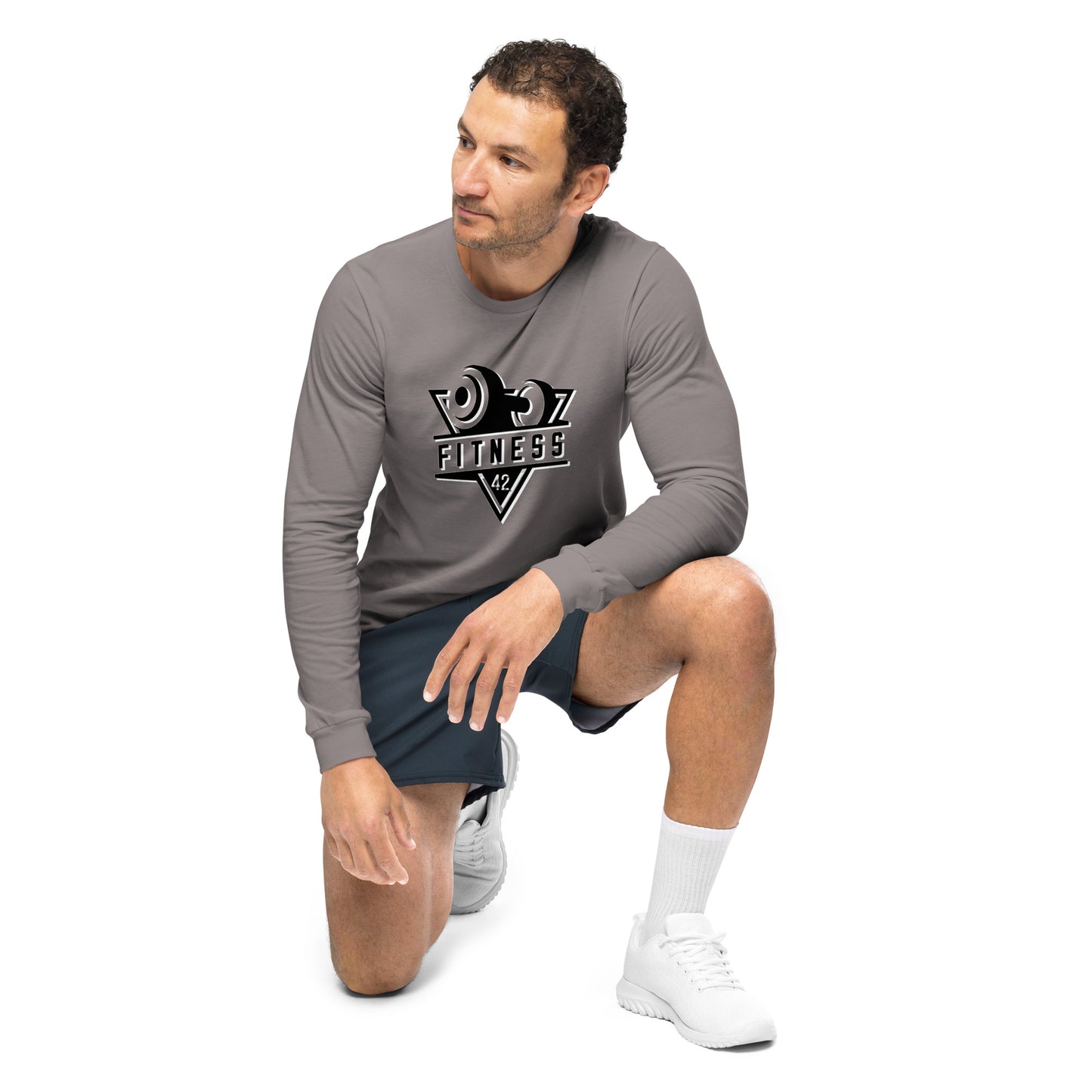 Fitness42 DumbBell Unisex Long Sleeve Tee