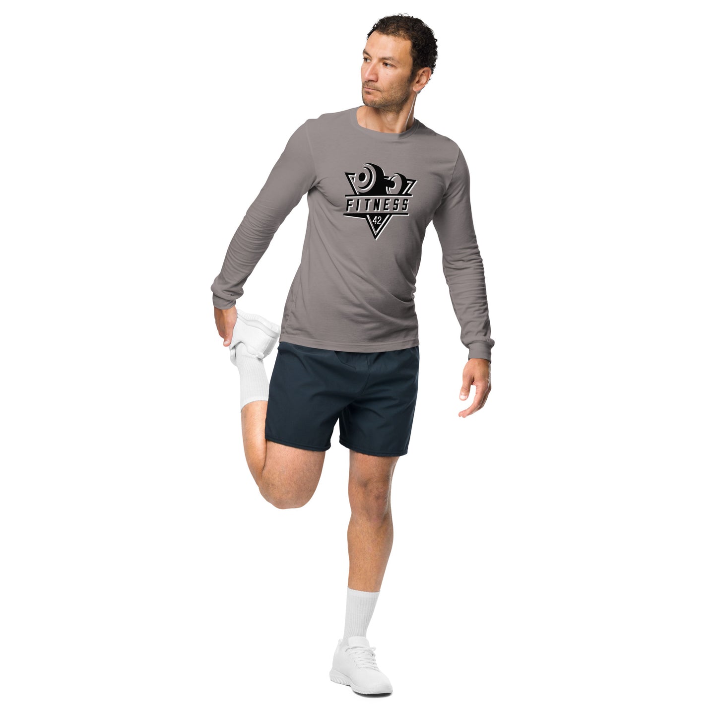 Fitness42 DumbBell Unisex Long Sleeve Tee