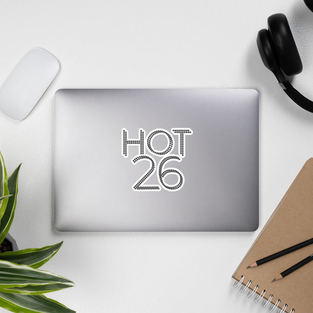 Hot 26 Yoga sticker