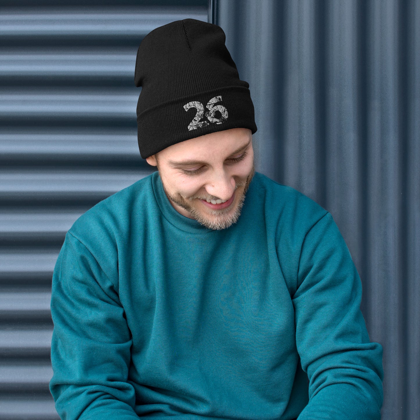 Hot 26 Embroidered Beanie