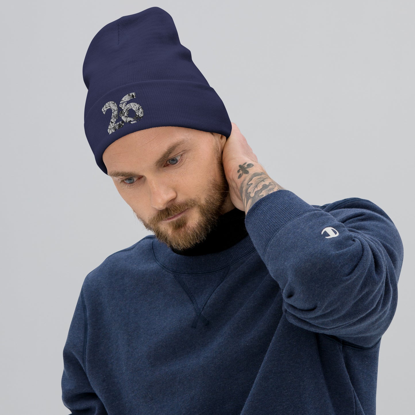 Hot 26 Embroidered Beanie