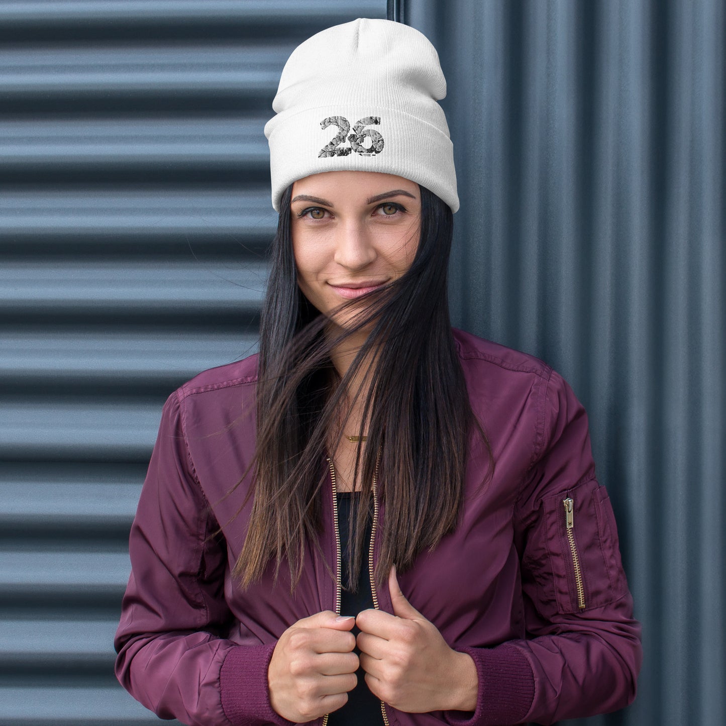 Hot 26 Embroidered Beanie