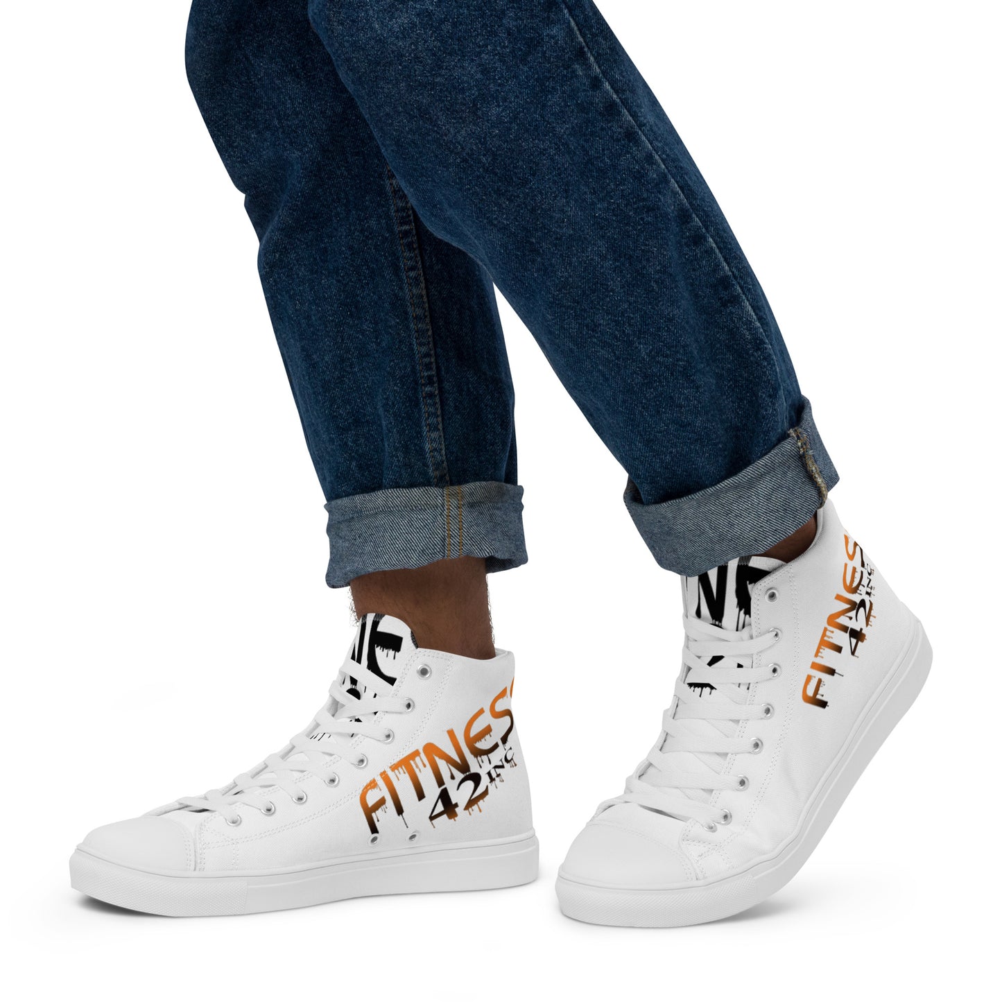 Fitness 42 Men’s high top canvas shoes