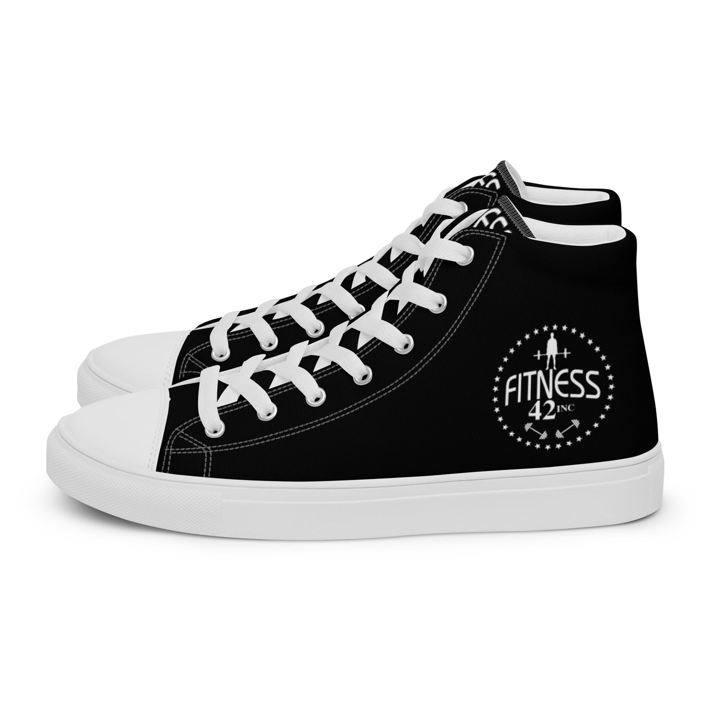 Men’s Fitness 42 Star high top canvas shoes