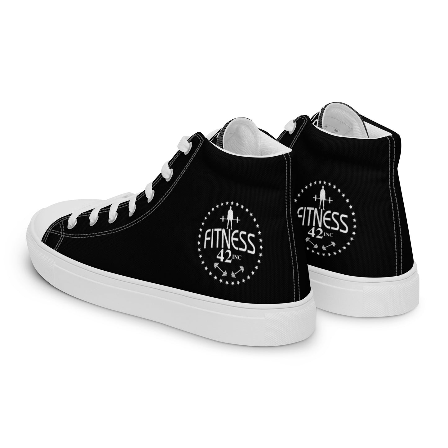 Men’s Fitness 42 Star high top canvas shoes