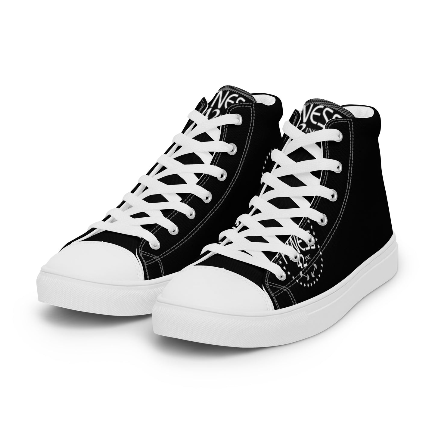 Men’s Fitness 42 Star high top canvas shoes