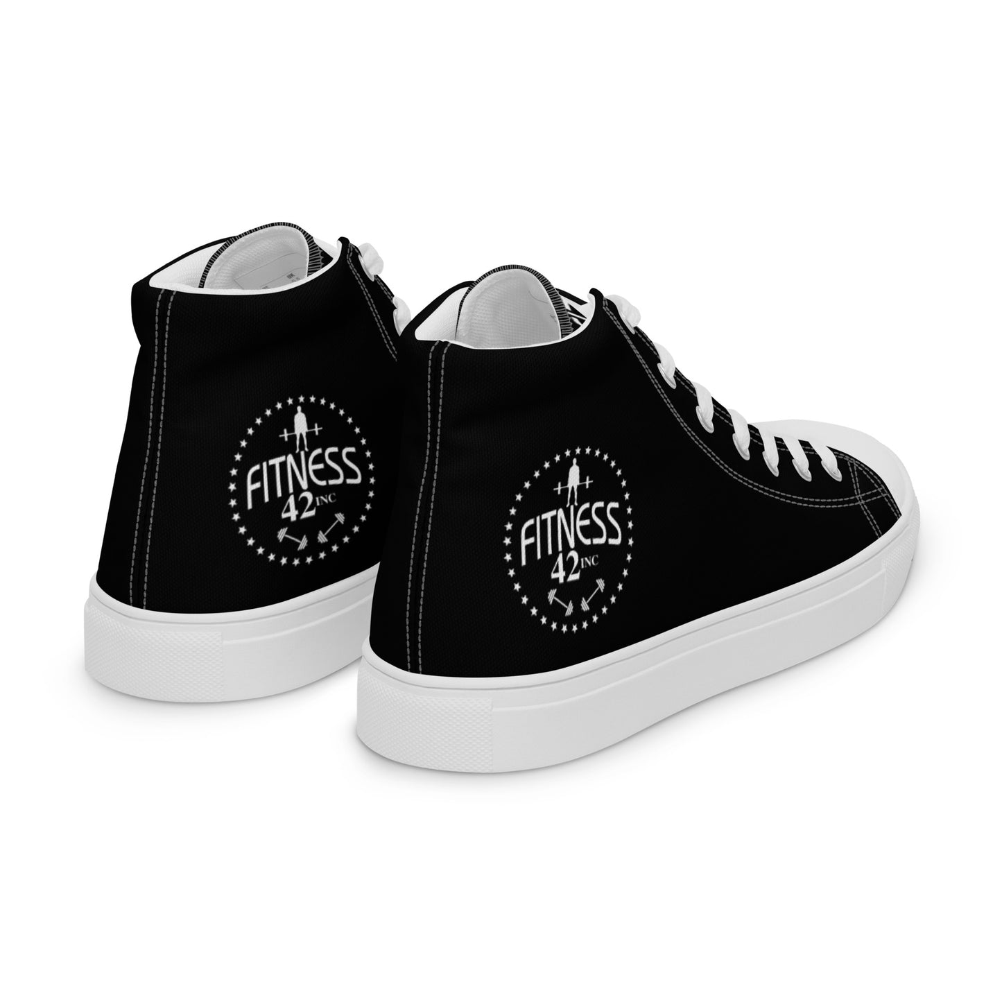 Men’s Fitness 42 Star high top canvas shoes