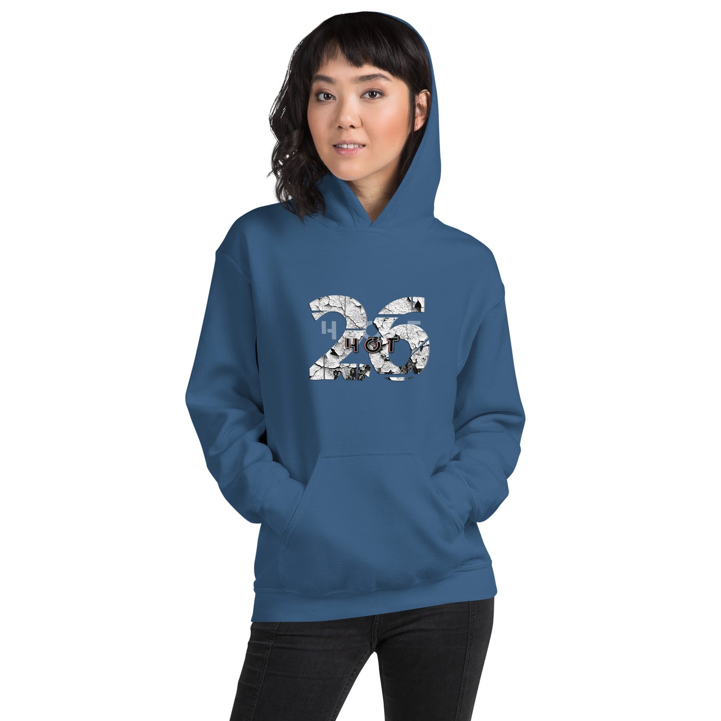 Broken Hot 26 Yoga Unisex Hoodie