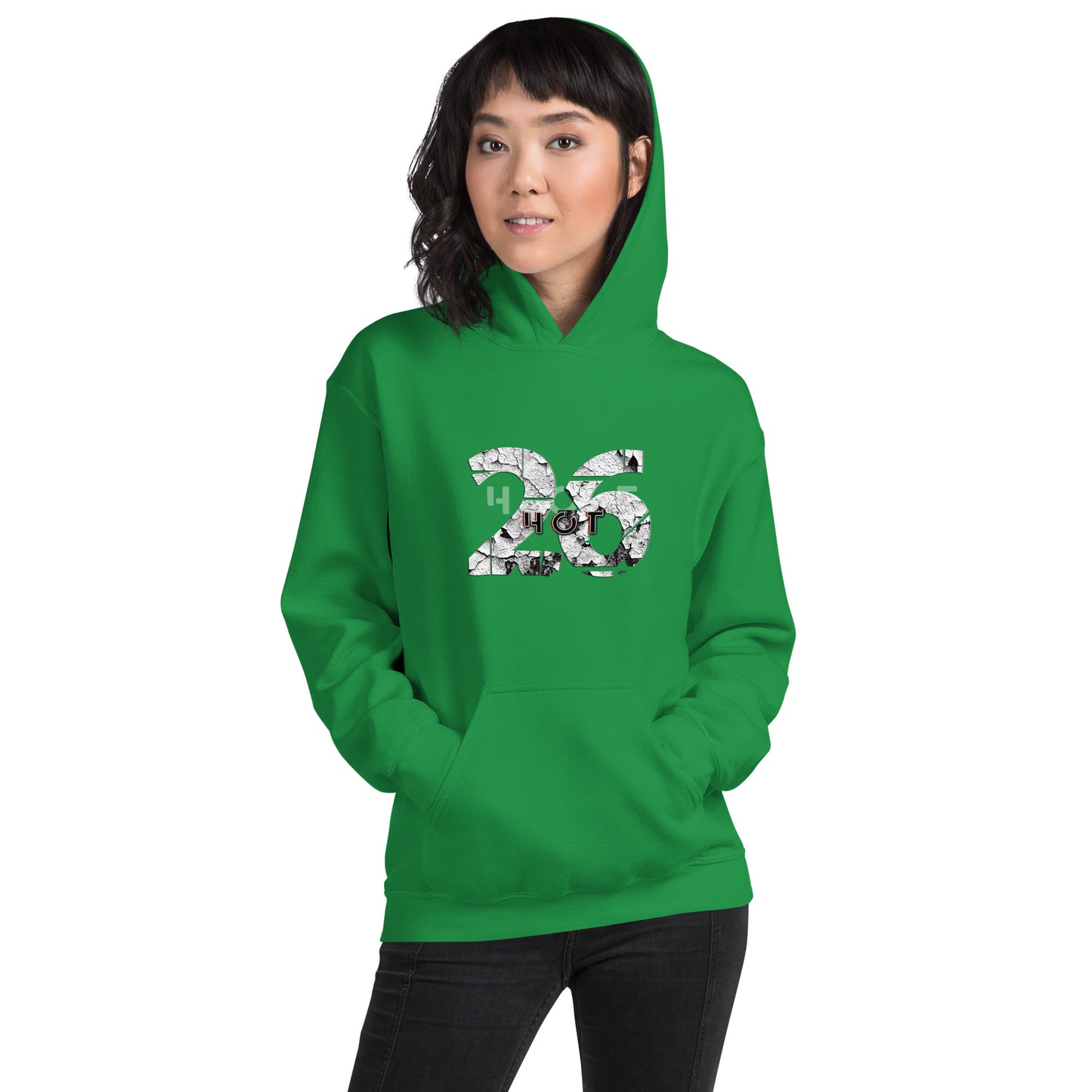 Broken Hot 26 Yoga Unisex Hoodie