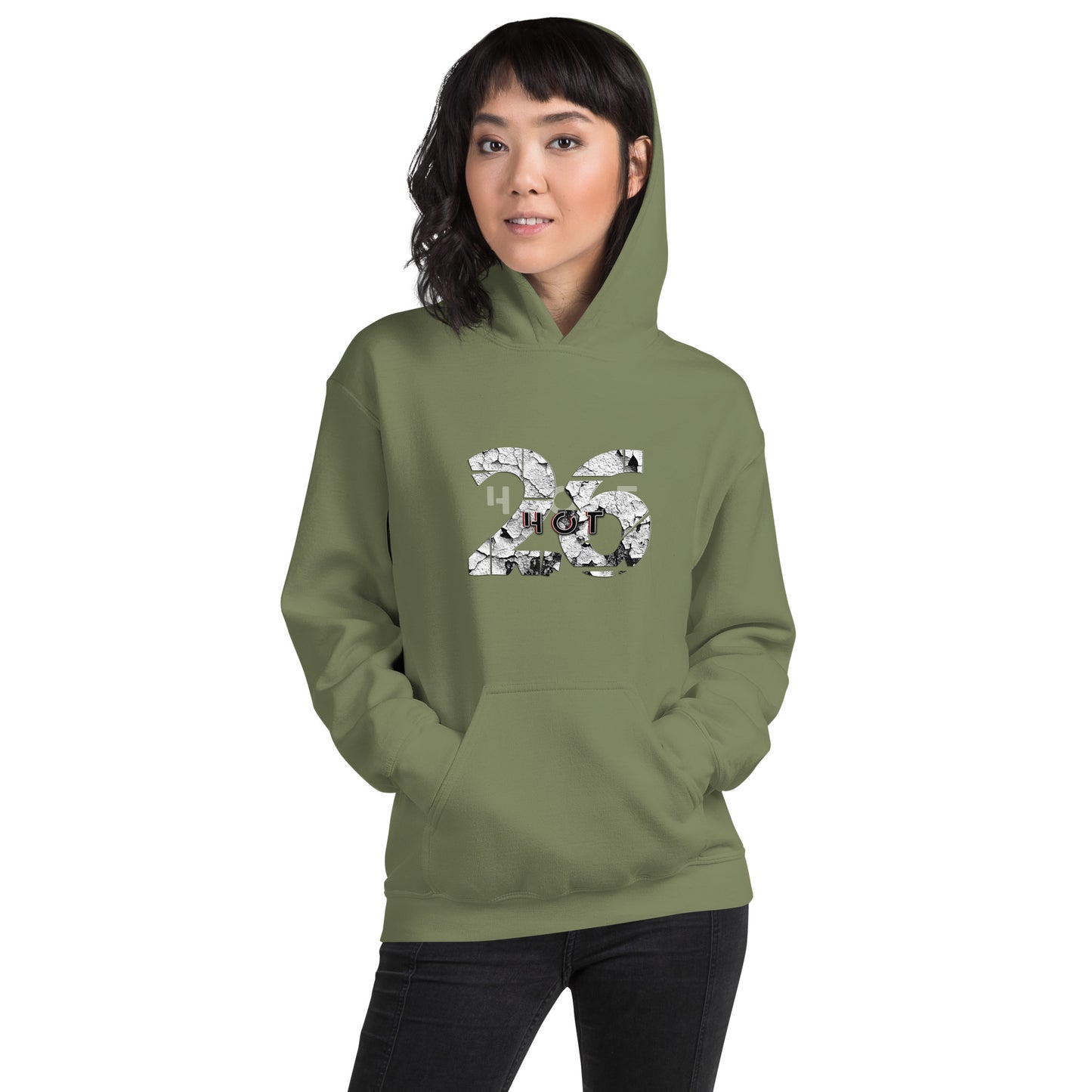 Broken Hot 26 Yoga Unisex Hoodie