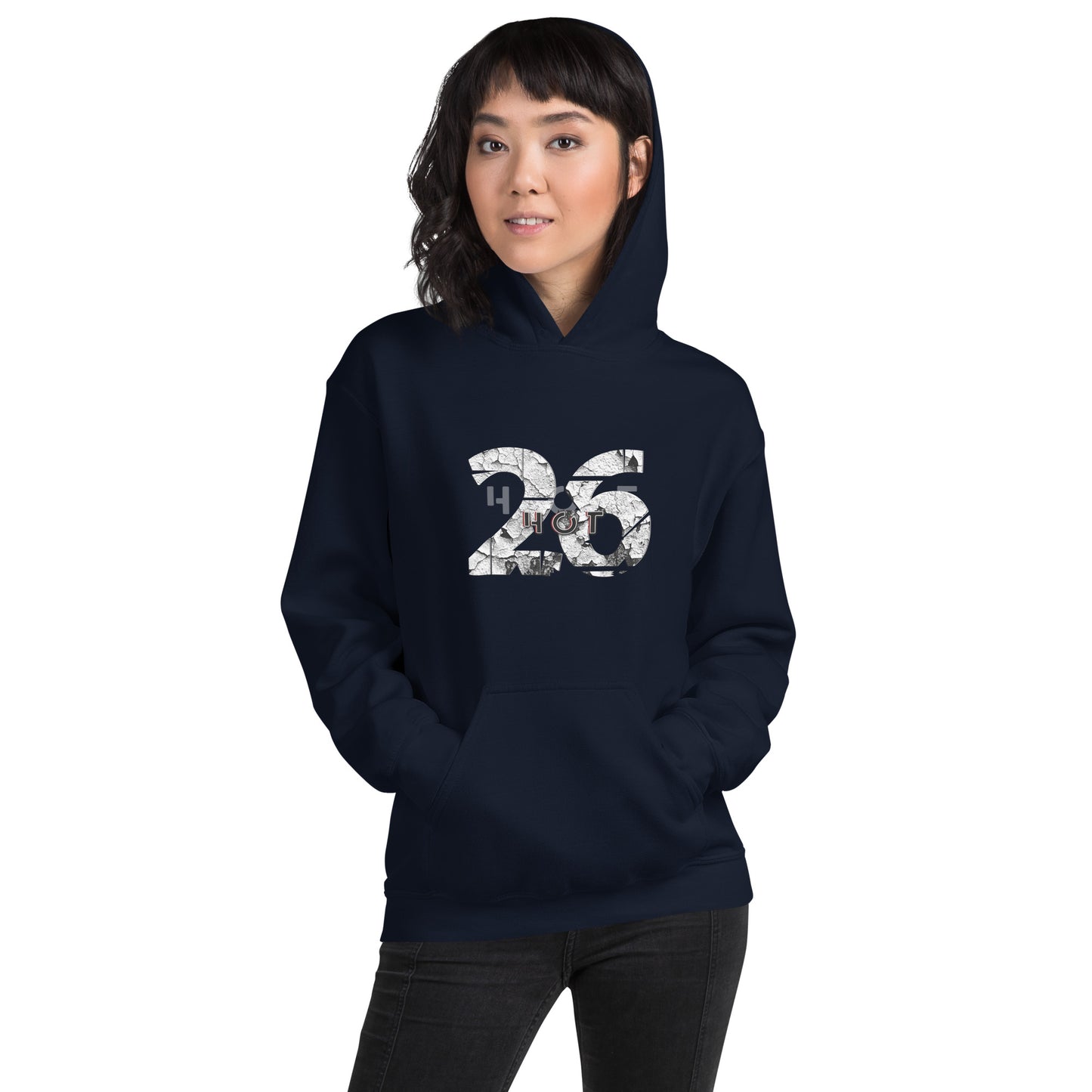 Broken Hot 26 Yoga Unisex Hoodie