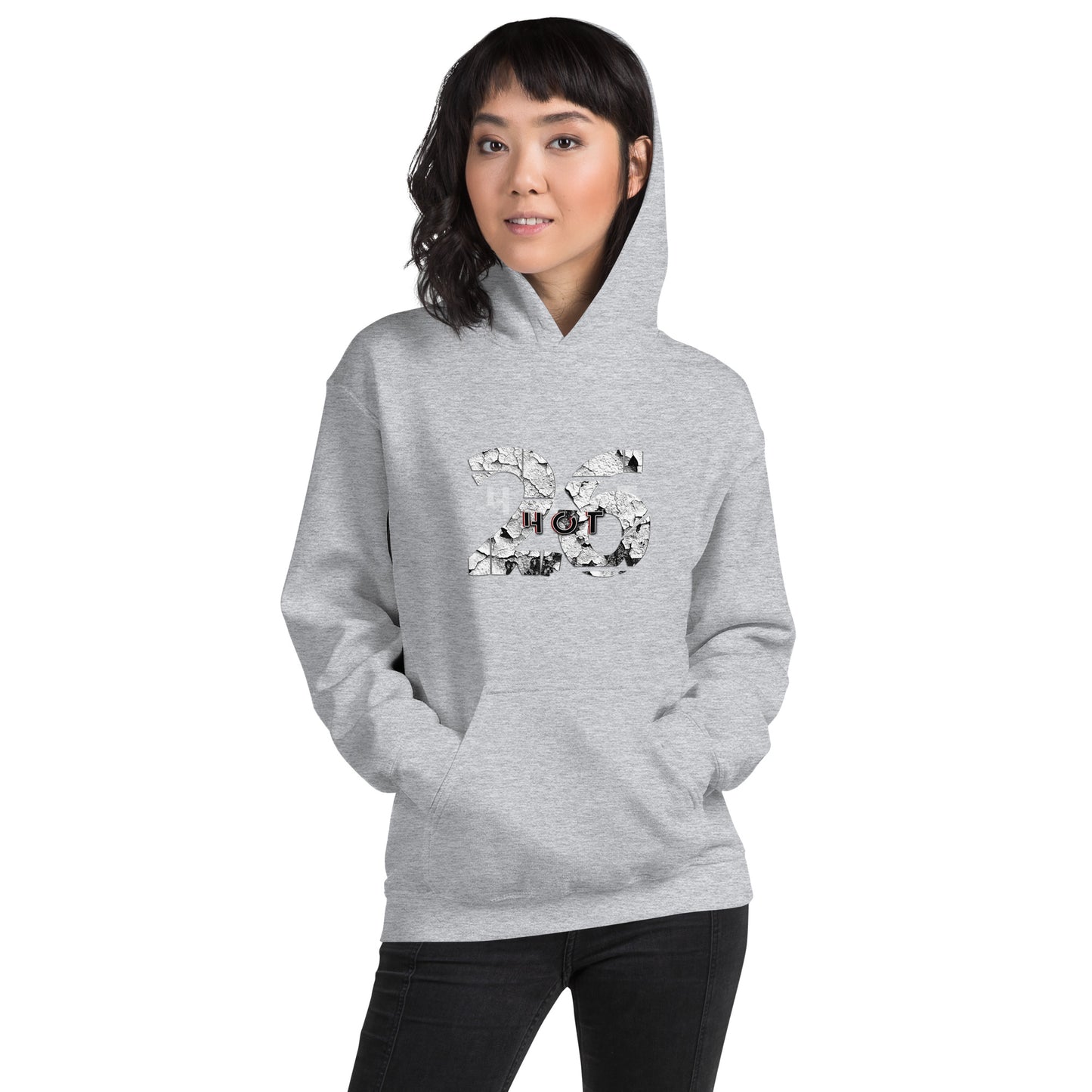 Broken Hot 26 Yoga Unisex Hoodie