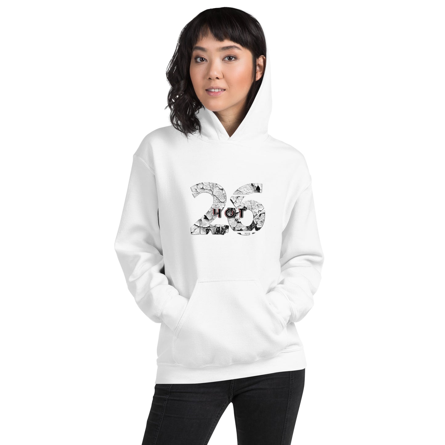 Broken Hot 26 Yoga Unisex Hoodie